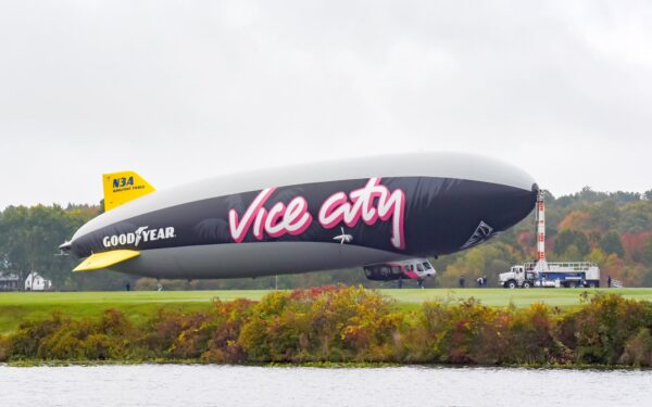 Zeppelin de Vice City já está a voar pelos céus dos EUA
